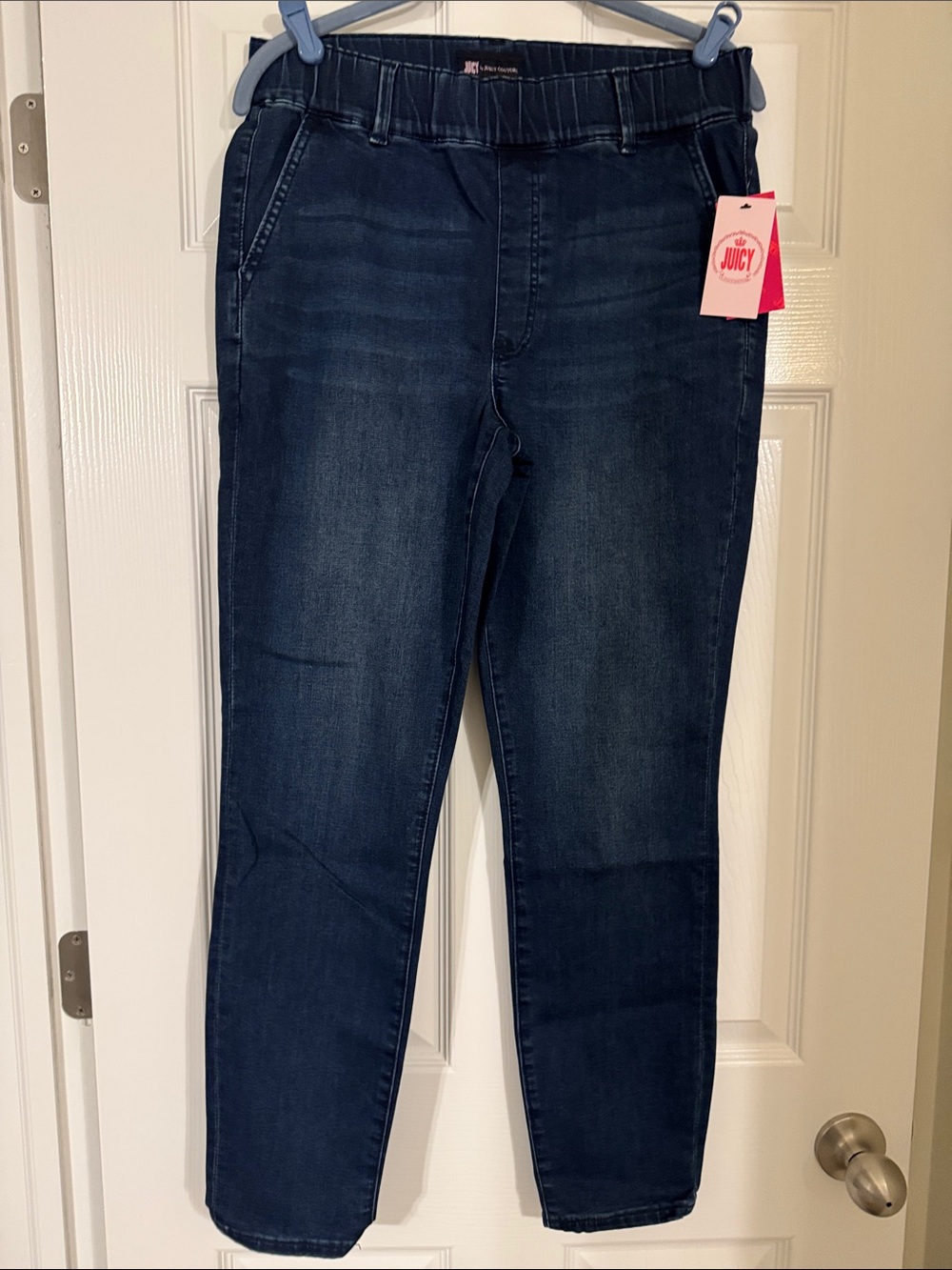 Juicy Couture Dark Indigo Stretch Jeggings